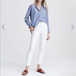Rag and Bone Nina High-Rise Ankle Skinny Jeans